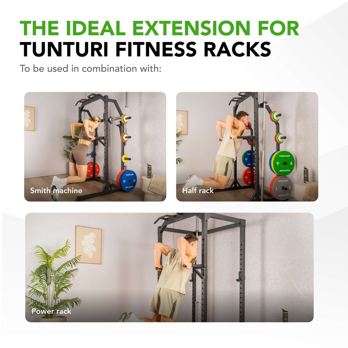 TUNTURI PR60 Power Rack – Dippikahvat