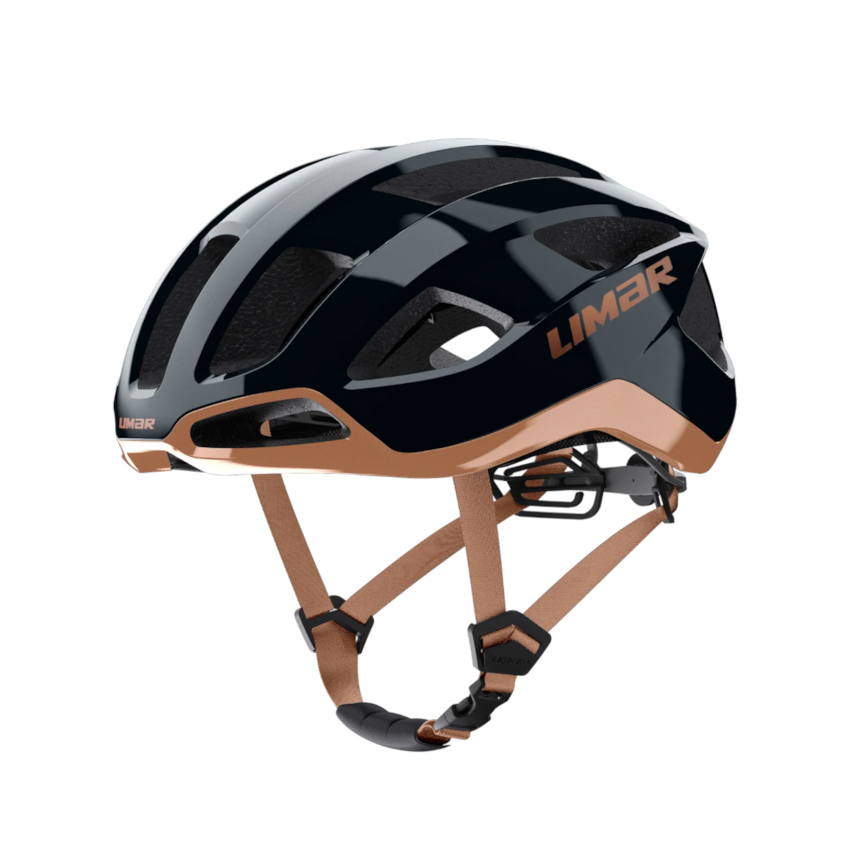 Hjälm LIMAR Air Stratos, W&B Midnight Black Bronze