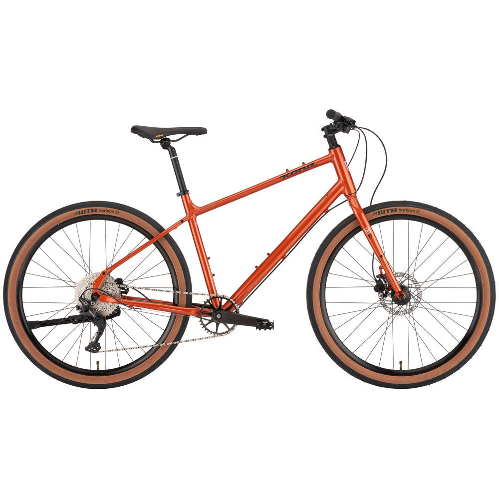 Polkupyörä KONA Dew Plus, 27.5" Gloss Titian (Oranssi)