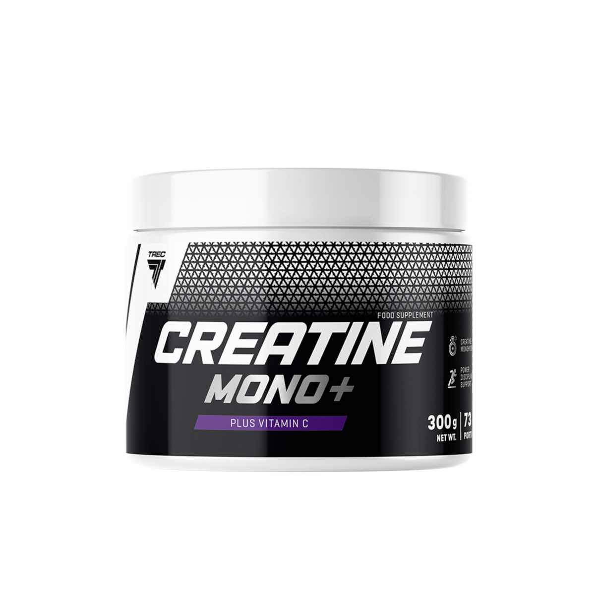 Kreatinkomplex TREC CREATINE MONO+ 300g, Grönt äpple