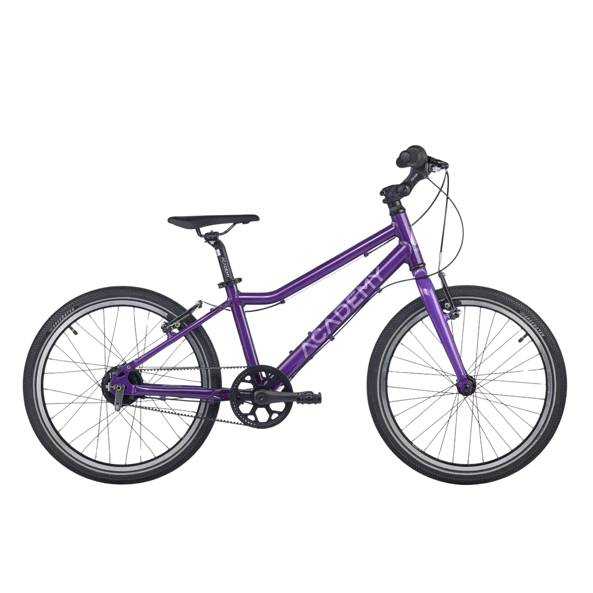 Ultralätt barncykel ACADEMY Grade 4 Belt, 20" Lila