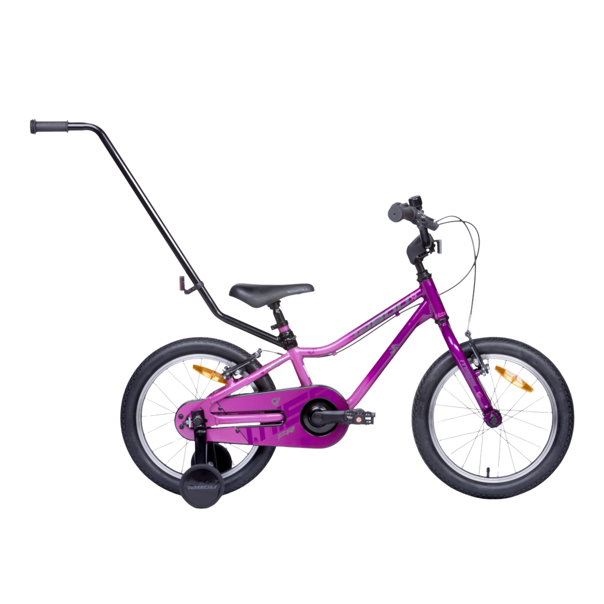 Barncykel TABOU Miss FR, 14" rosa-lila