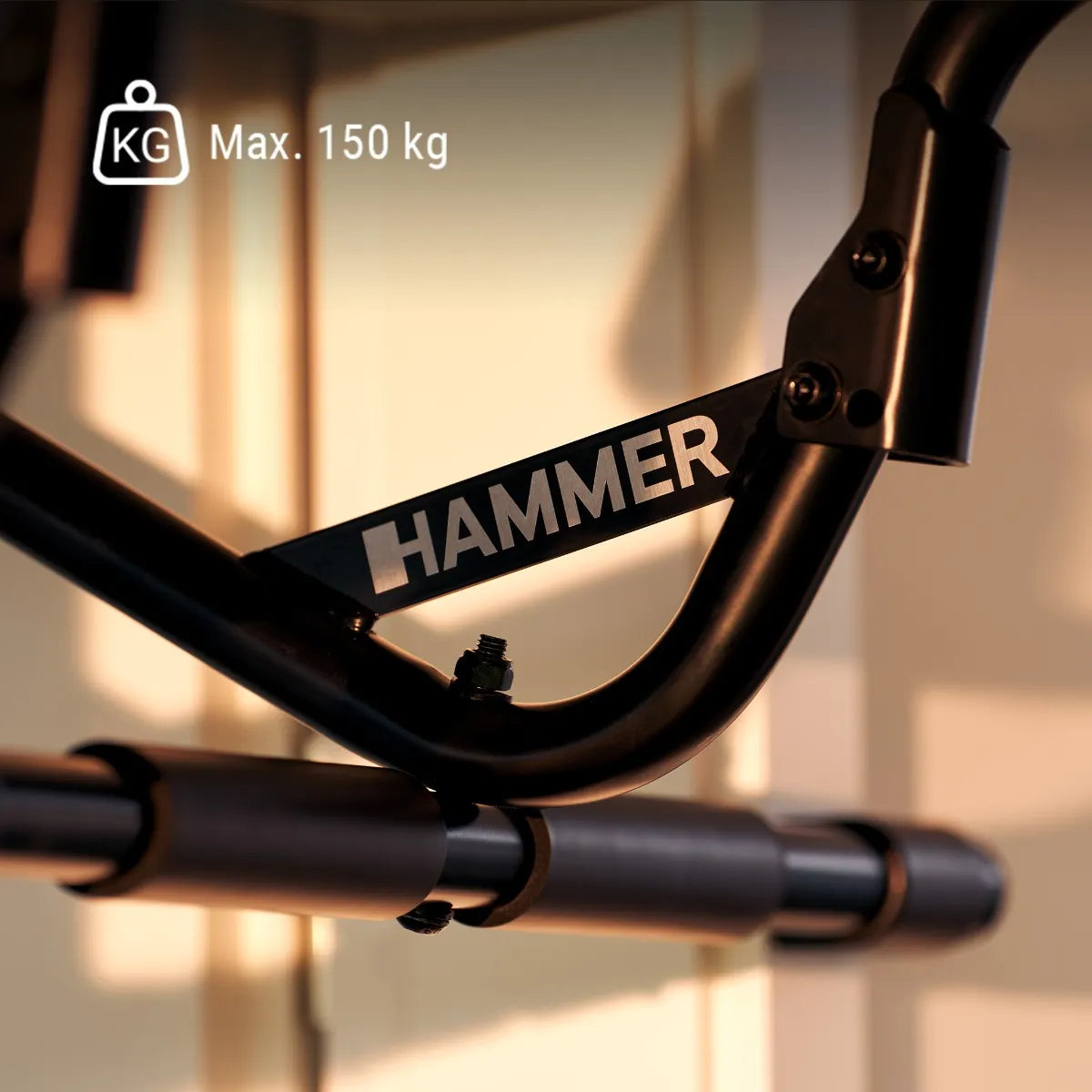 Hantelstång HAMMER Pull-up Bar Multigrip