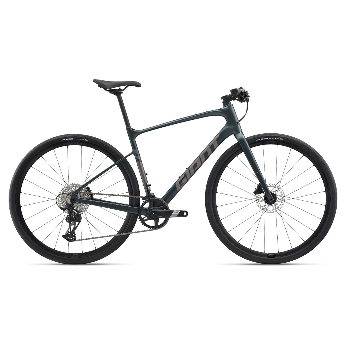 Road bike GIANT FastRoad AR Advanced 1, Asphalt Green