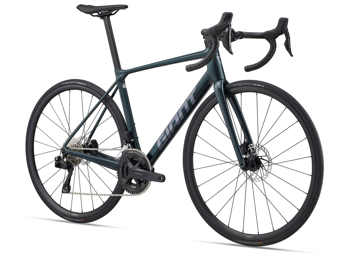 Landsvägscykel GIANT TCR Advanced 1 PC Asphalt Green