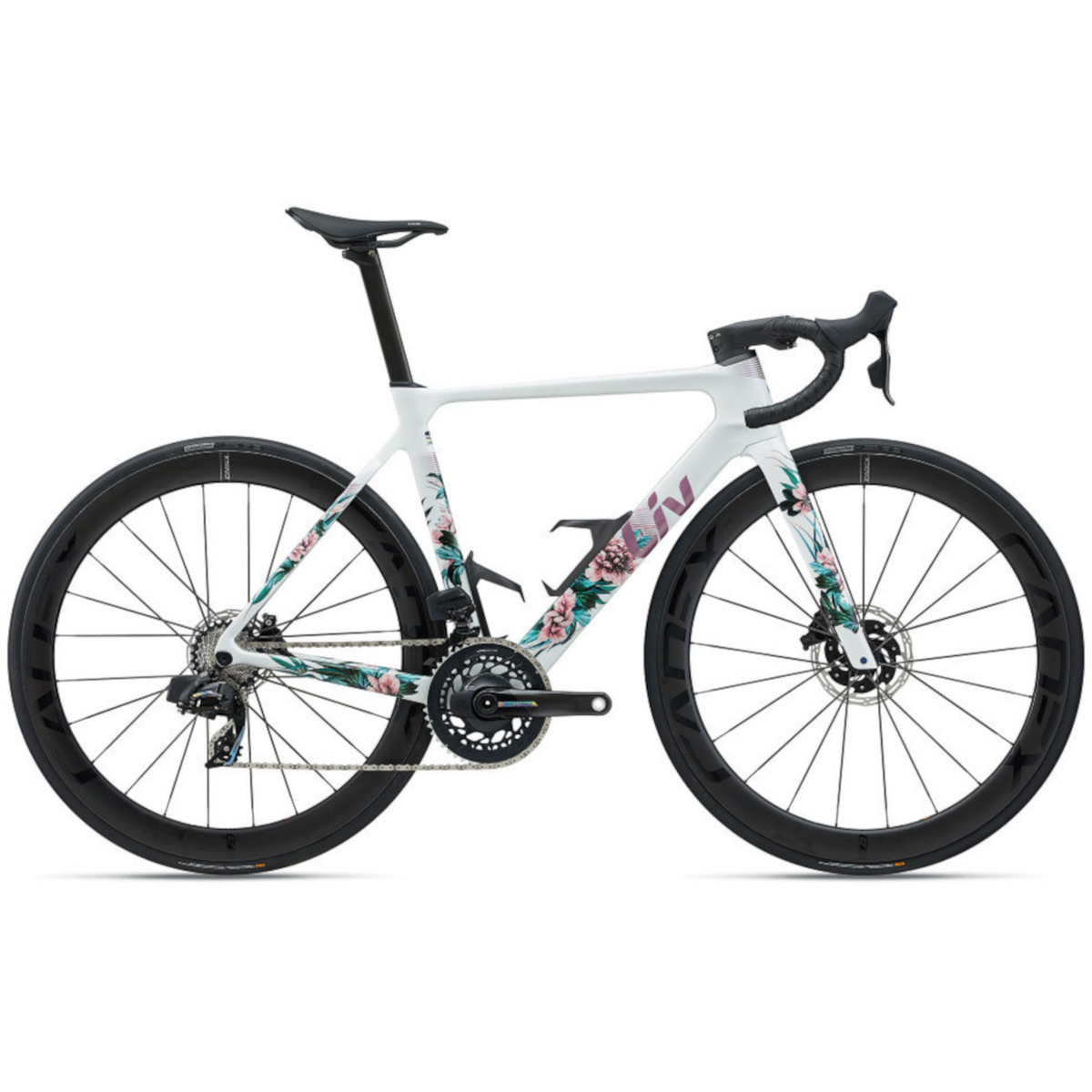 Naisten pyörä LIV EnviLiv Advanced SL LTD, Blanc