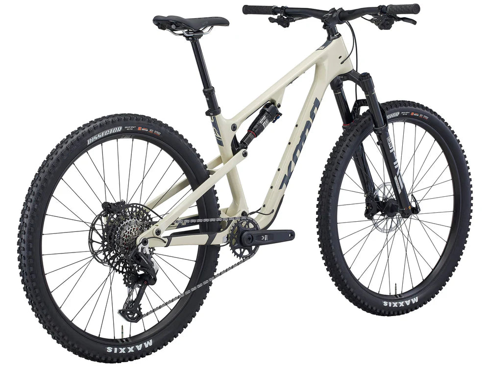Mountain bike KONA Hei Hei CR (2025) Gloss Bone (Metallic Grey)