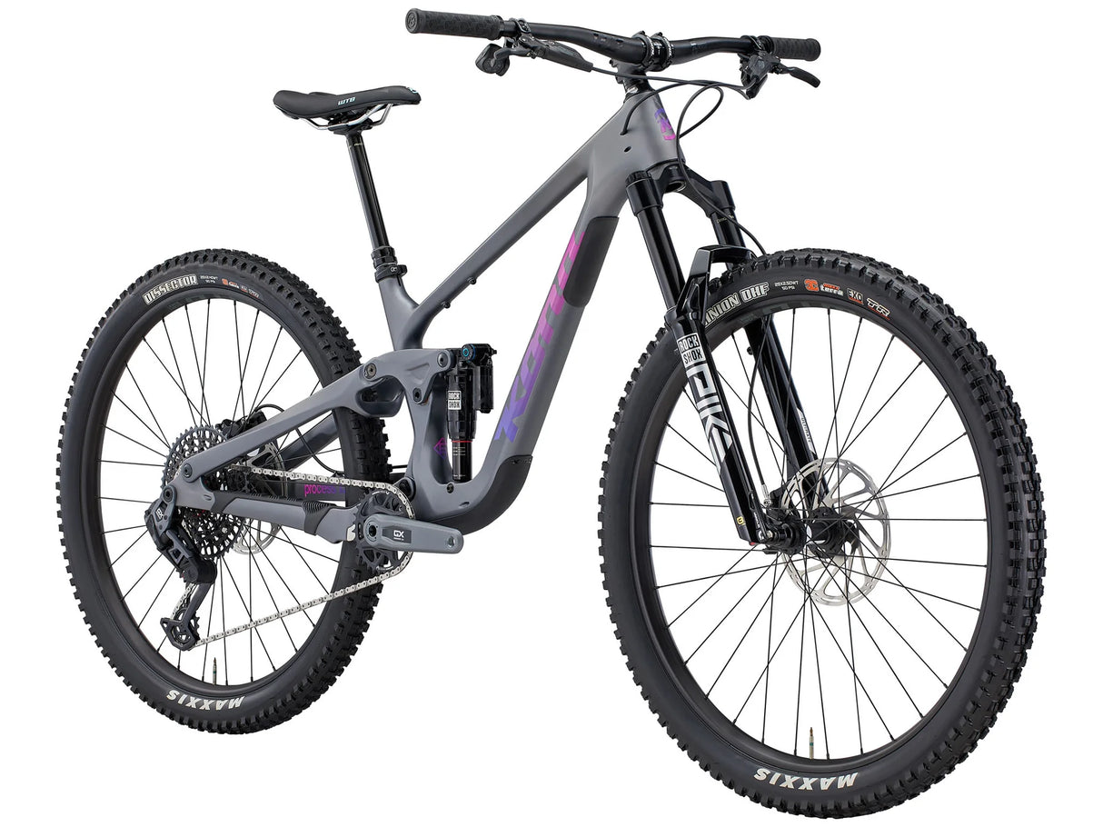 Mountainbike KONA Process 134 CR/DL G3, 29" Satin Metallic Charcoal (Purple)