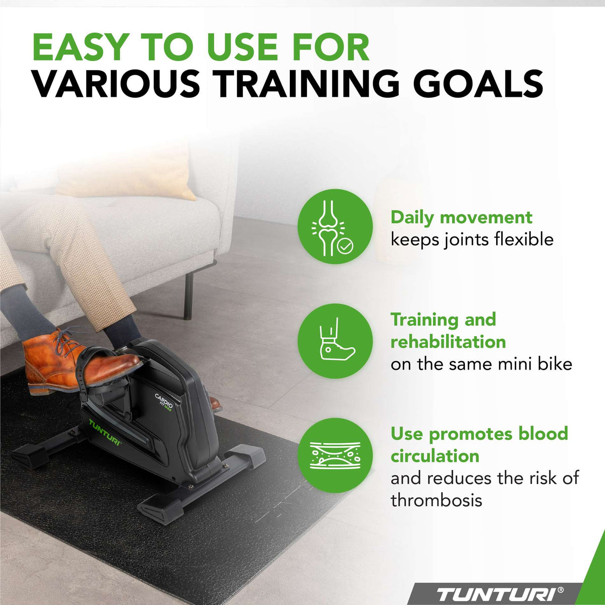 Minipyörä TUNTURI Cardio Fit M45 -minipyörä