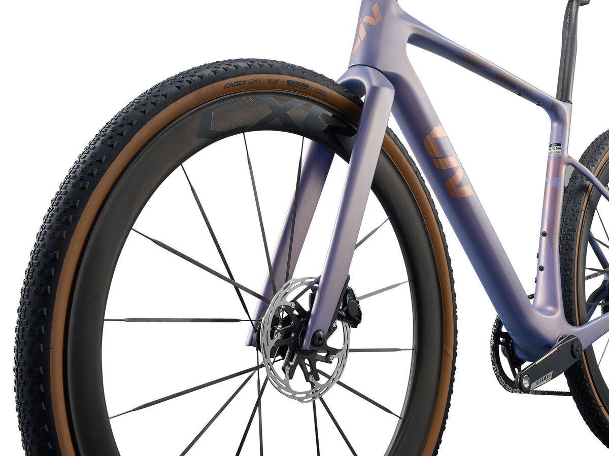 Gravelcykel för dam LIV Devote Advanced SL 1 (2027) Ember Violet