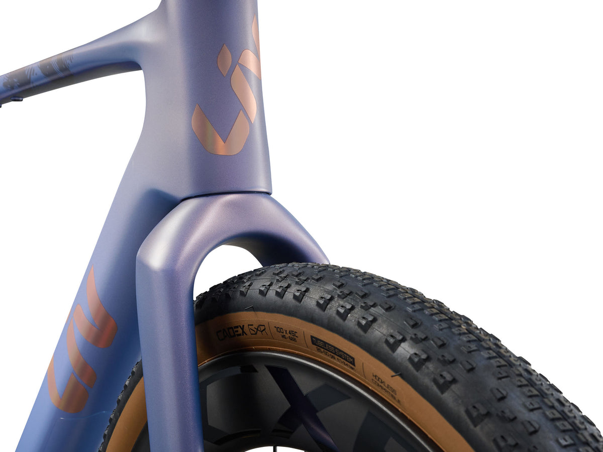 Gravelcykel för dam LIV Devote Advanced SL 1 (2027) Ember Violet