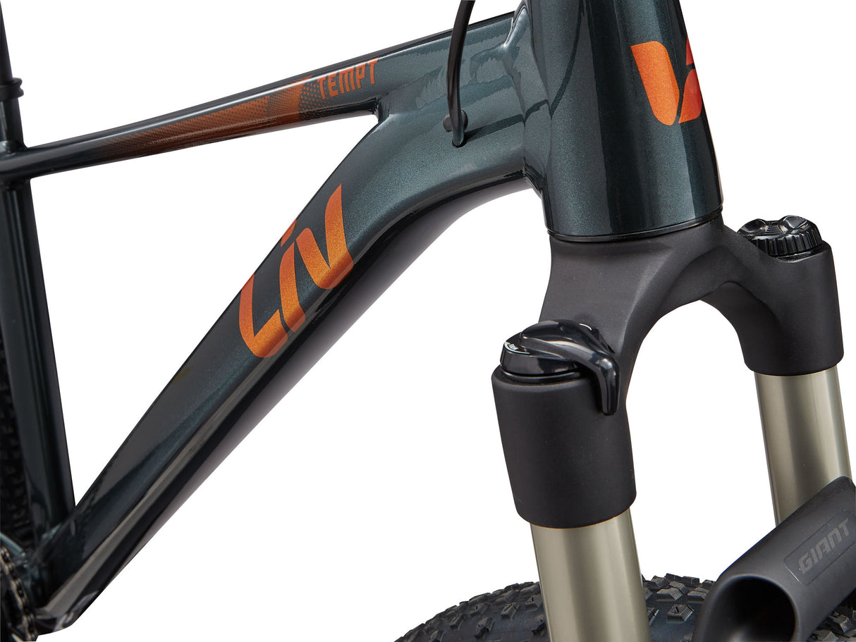 Youth bike LIV Tempt 0, 27.5" XS, Asphalt Green