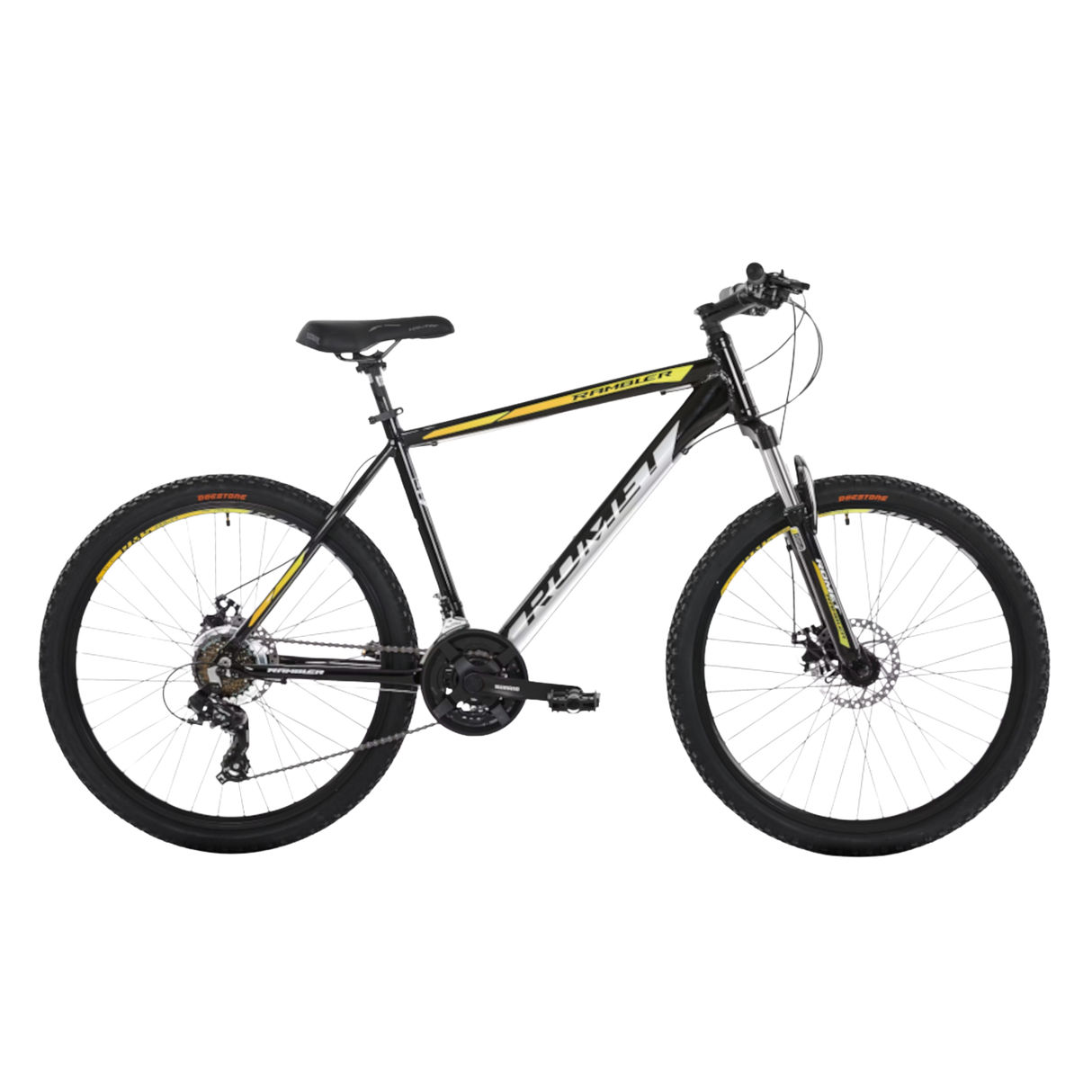 Ungdomscykel ROMET Rambler R6.2 (2024) 26" 17" M, svart-gul