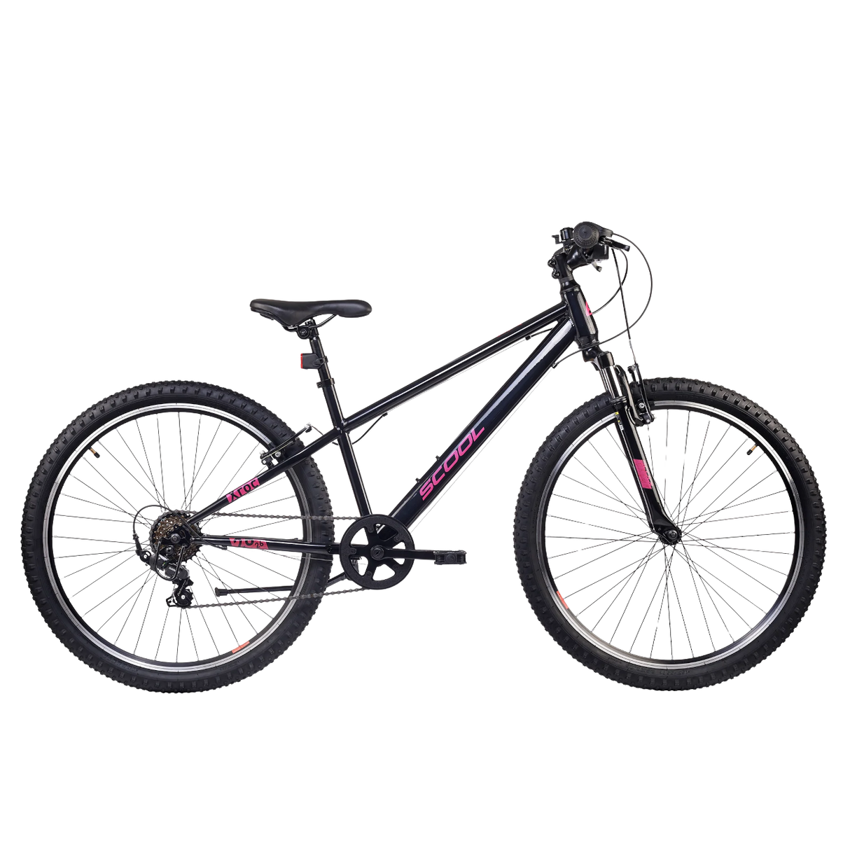 Barncykel S'COOL Xroc, 26" Oxid/Rosa