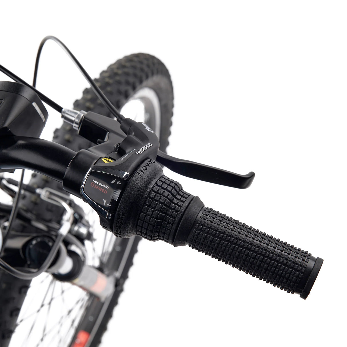 Barncykel S'COOL Xroc, 26" Sky Grey/Neon Orange