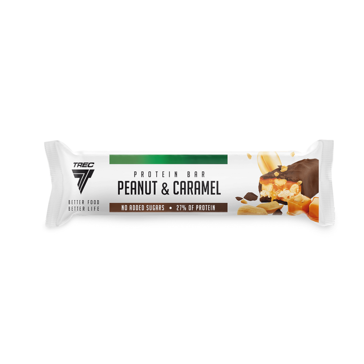 Proteiinipatukka TREC PROTEIN BAR PEANUT & CARAMEL 49g