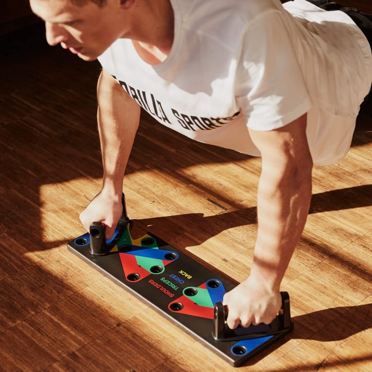 Push Up Board Armhävningar 9in1