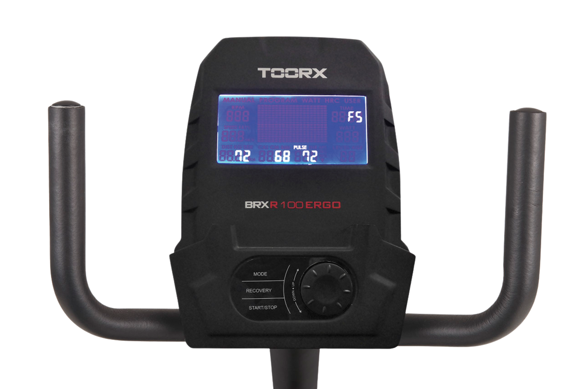 TOORX BRX R100 Ergometrinen kuntopyörä selkänojalla