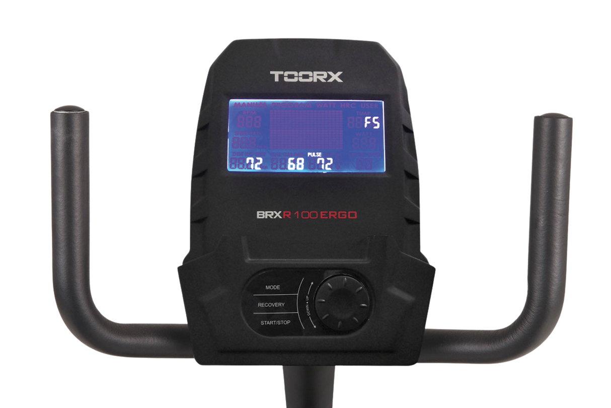 TOORX BRX R100 Ergometrinen kuntopyörä selkänojalla