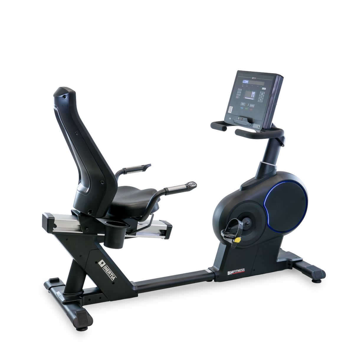 BH Fitness INERTIA Liggande motionscykel med ryggstöd