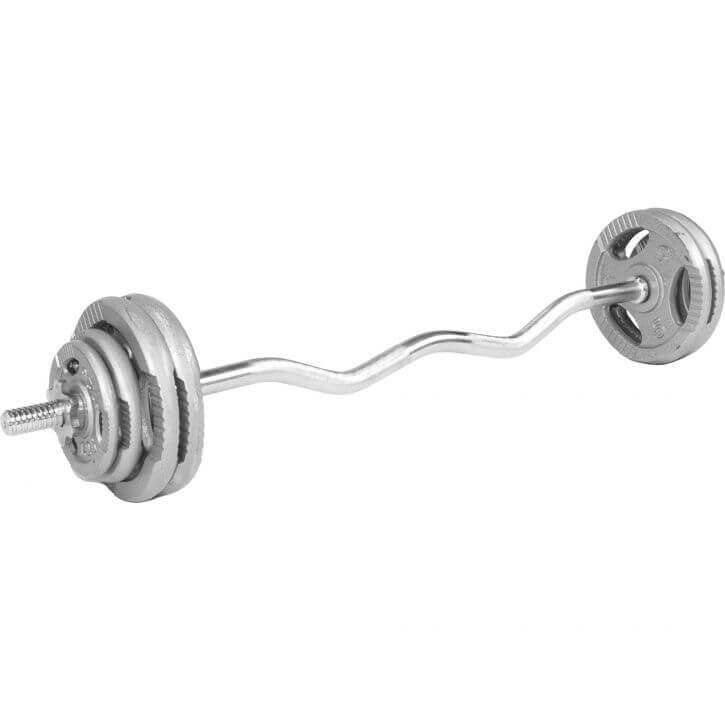 Curlstång TRIGRIP Gjutjärn 35kg