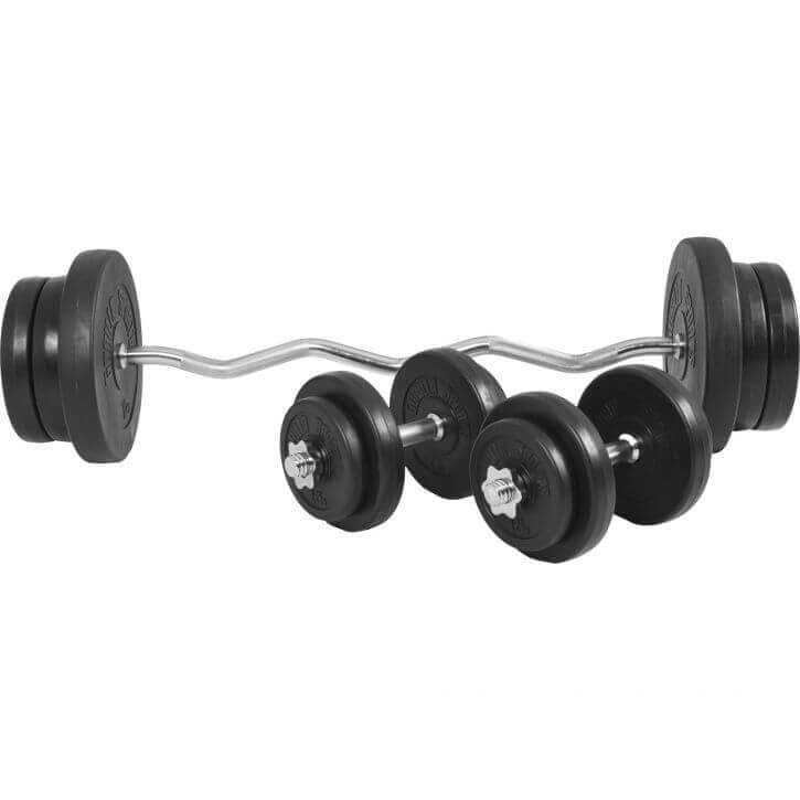 Curlstång Hantlar BASIC Stjärna 70kg