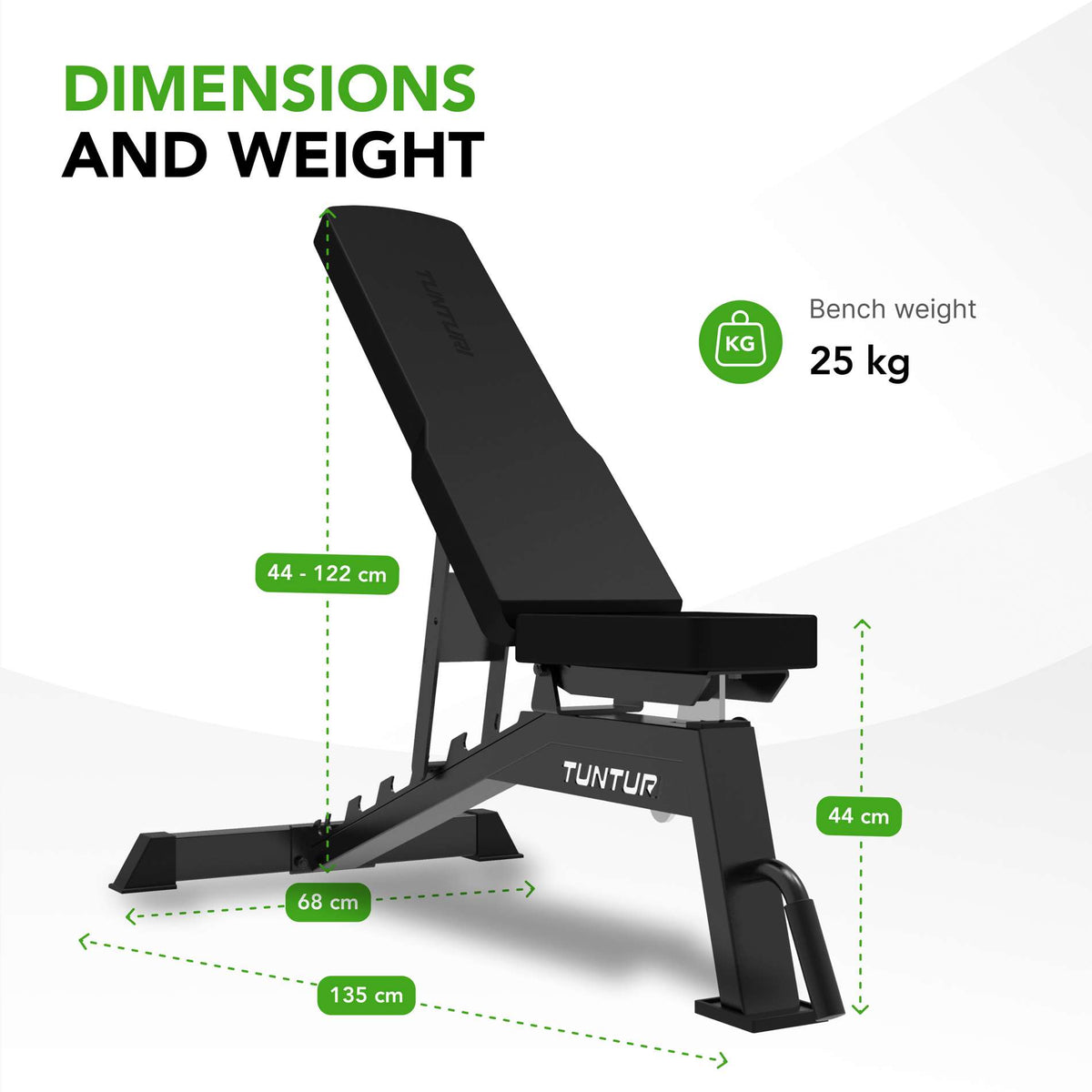 Tunturi UB70 Utility Bench -harjoituspenkki