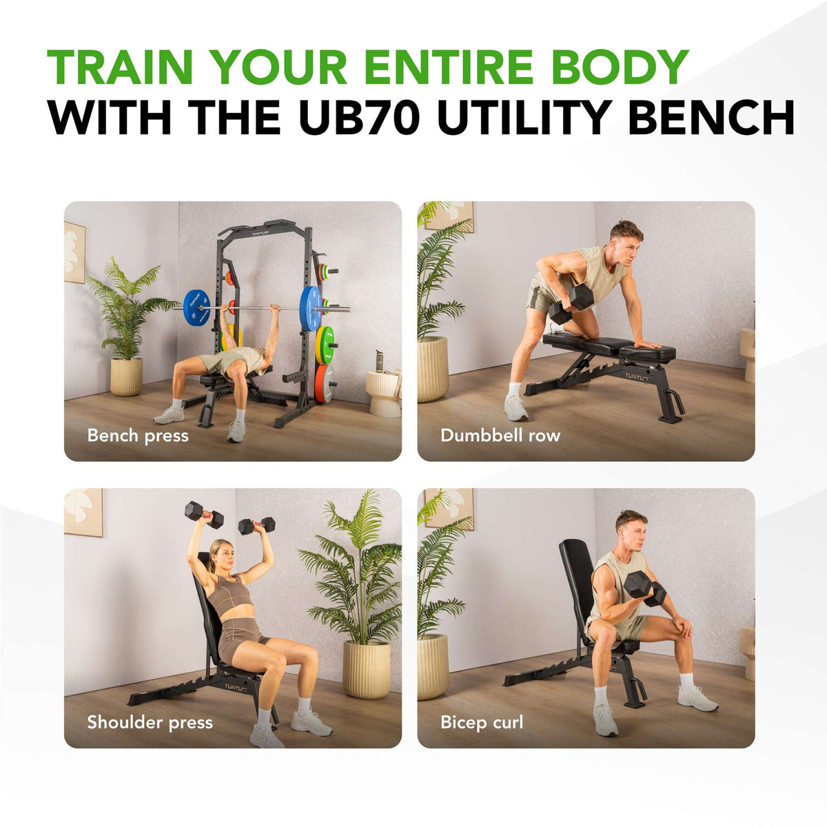 Tunturi UB70 Utility Bench -harjoituspenkki