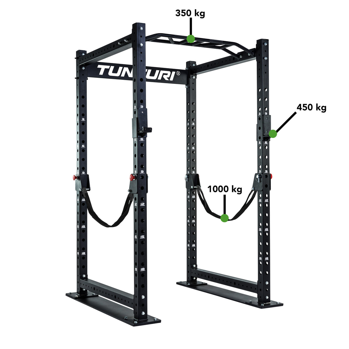 Squat drill TUNTURI RC20 Pro Power Rack - Base Rack