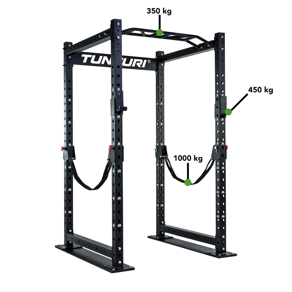 Squat drill TUNTURI RC20 Pro Power Rack - Base Rack