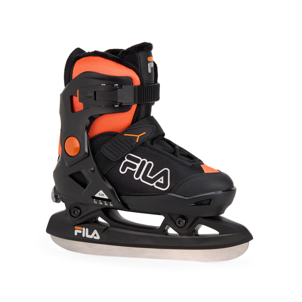 Barnskridskor FILA X 2.0 Ice, Svart/Orange