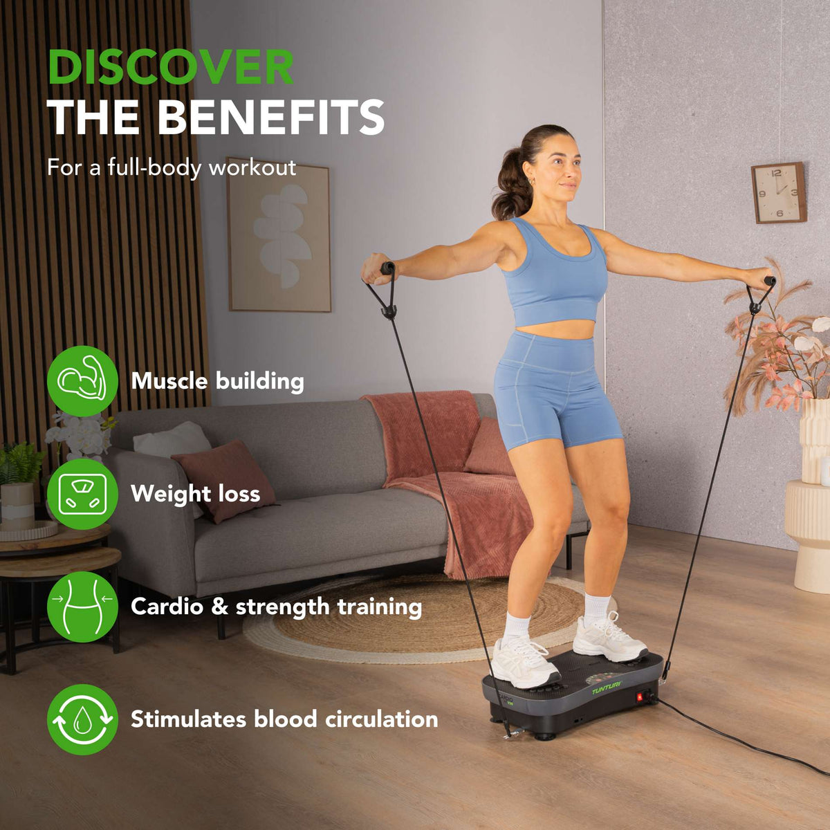 Vibrationsplatta TUNTURI Cardio Fit V30