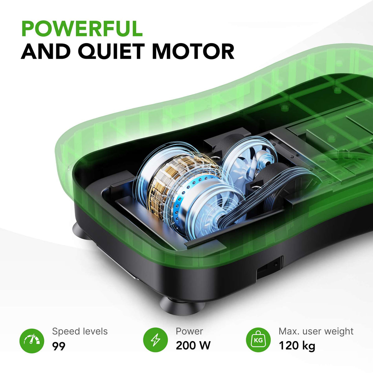 Vibrationsplatta TUNTURI Cardio Fit V30