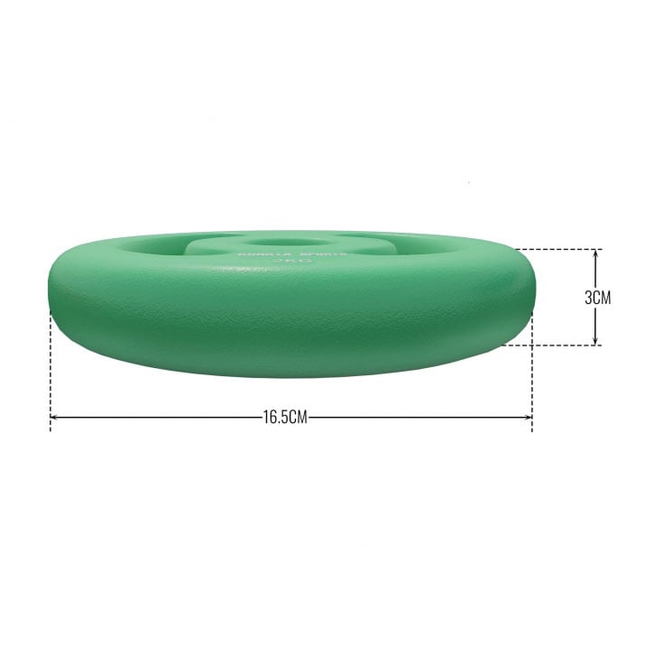Viktskivor Neopren 31mm 1-5kg