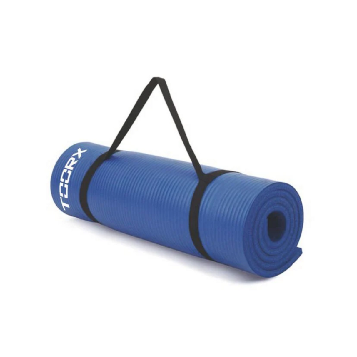 Gymnastikmatta TOORX Fitnessmat med handtag, blå