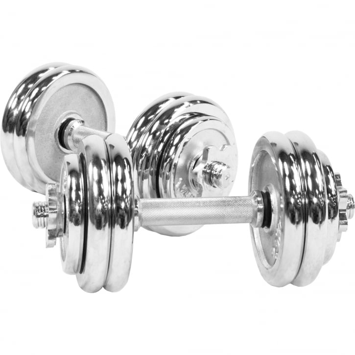 Käsipainot CHROME Valurauta 2x15kg