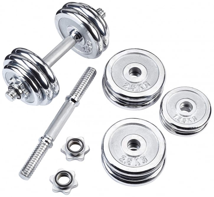 Käsipainot CHROME Valurauta 2x15kg