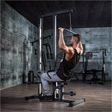 Ylätalja kaapelilaite musta 30mm