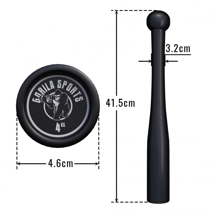 Indian Clubbell 2-20kg
