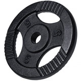 Viktskivor TRIGRIP Black 2x10kg 2x5kg