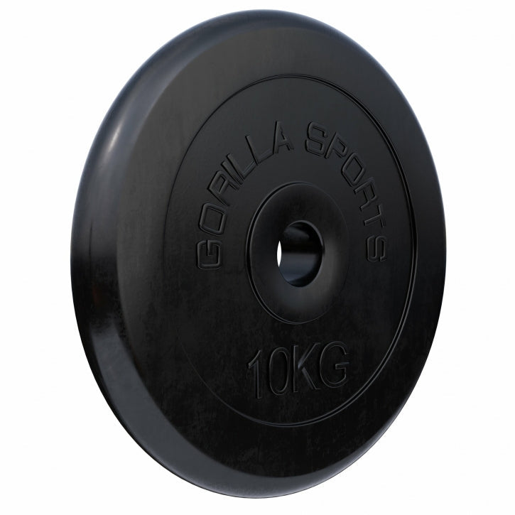 Viktskivor GUMMI Gjutjärn 1,25–25kg