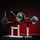 Bicepscurlbänk Z Stång Viktskivor Totalt 40kg