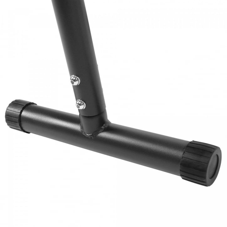 Parallette-punnerruskahvat Musta Sininen Punainen