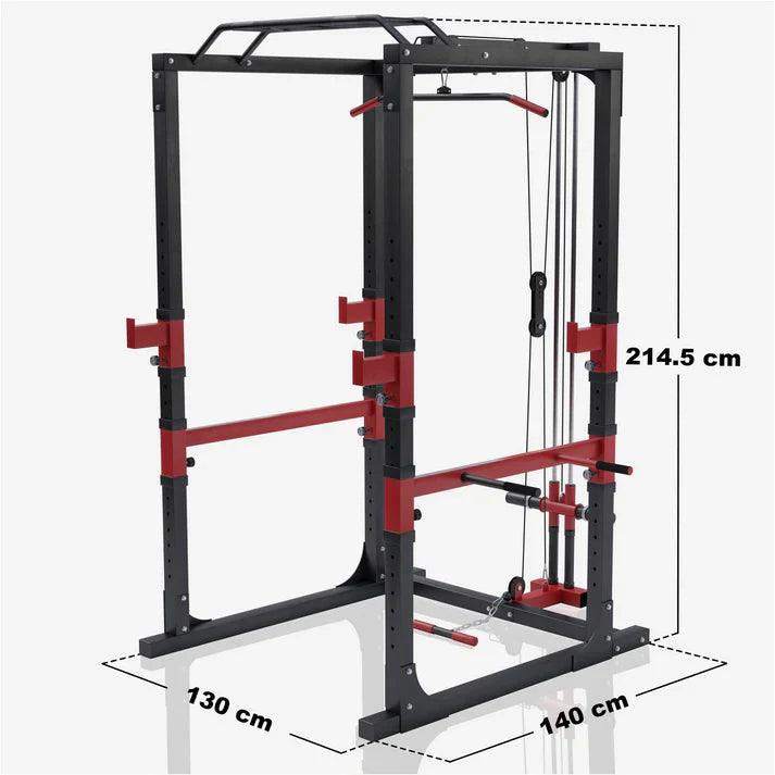 Power Rack Cage Ink kabelstation