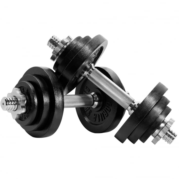 Skivstång & Hantelset 23kg