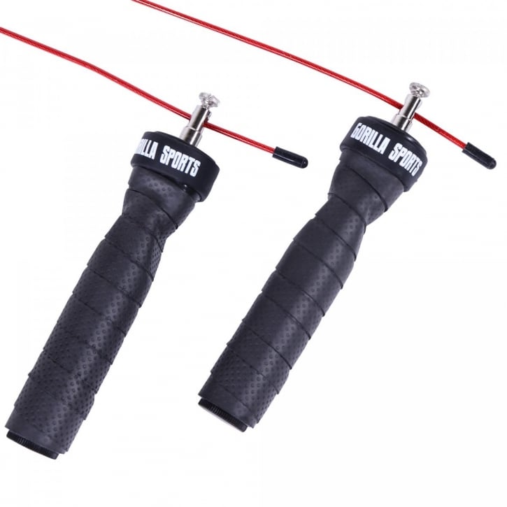 Hyppynaru kuulalaakerilla - Musta/Punainen