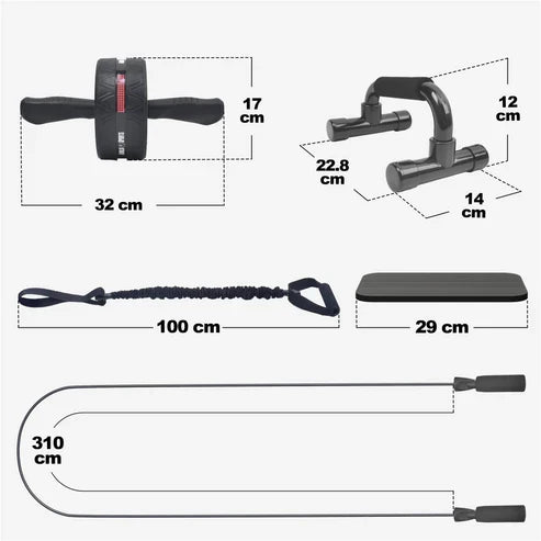 Magträningsset Ab Roller