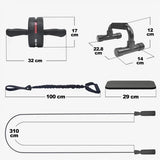 Magträningsset Ab Roller