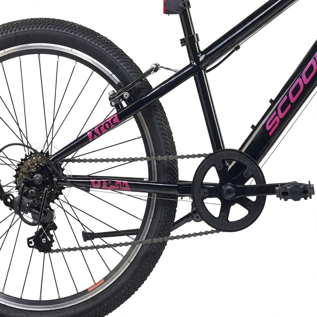 Barncykel S'COOL Xroc, 24" Oxid/Rosa