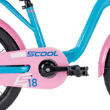 Lastenpyörä S'COOL niXe 18" Ocean/Pink
